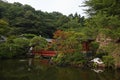 Oya ji temple garden near Utsunomiya in Japan Royalty Free Stock Photo